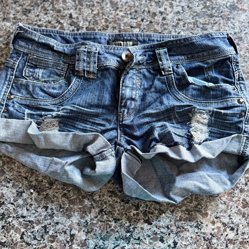 Tattoo Inc Jean shorts